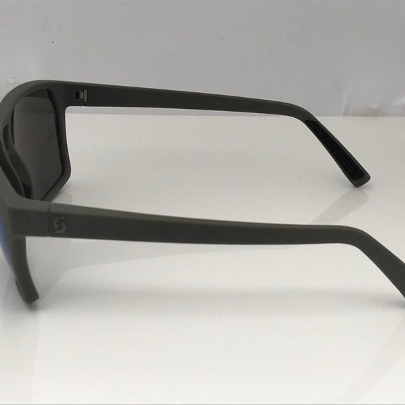 Scott Tune Men Sunglasses Blue Mirror Lenses Gray - Picture 6 of 16